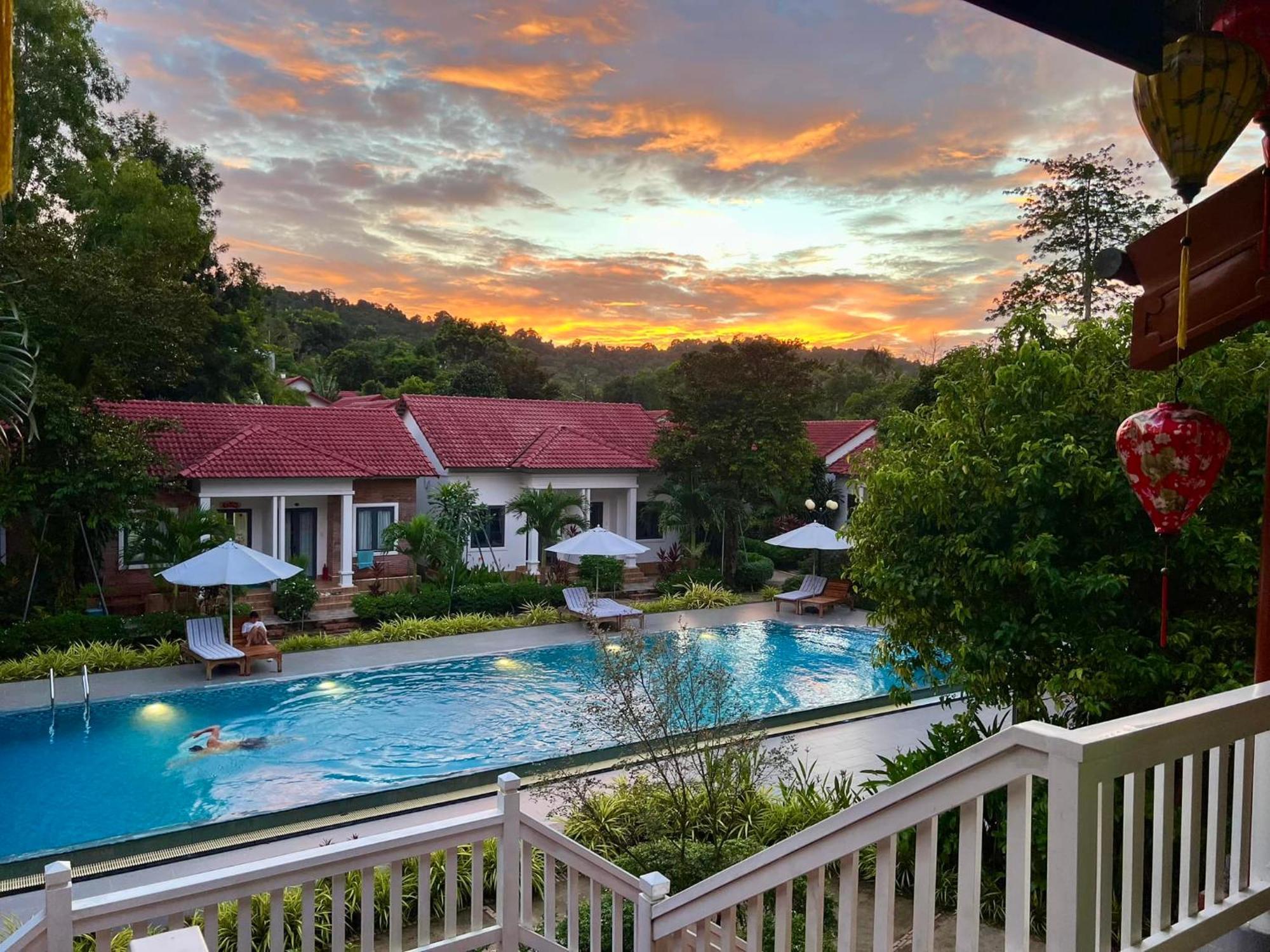 Rainforest Resort Duong Dong Exterior foto